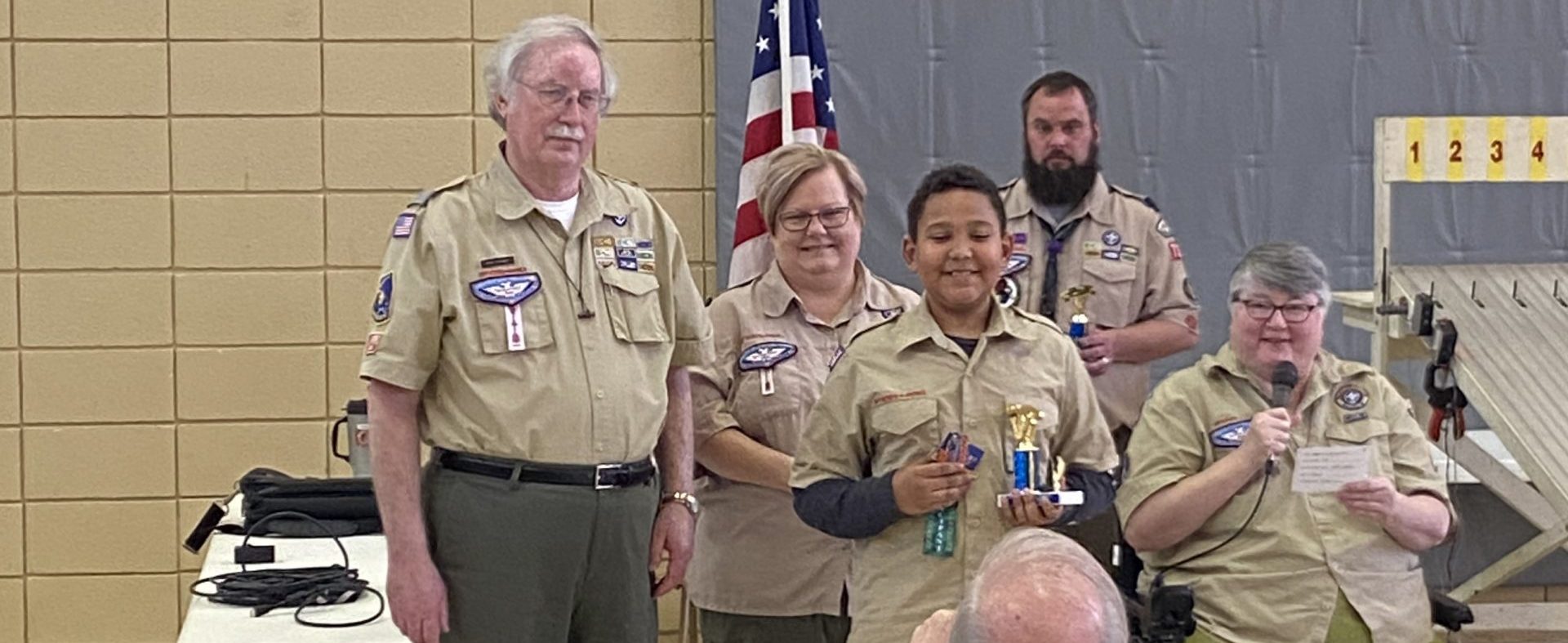 Scouts winning awards