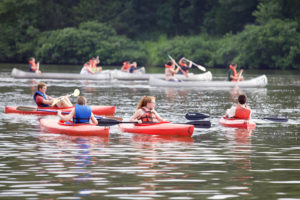 Scouts Canoeing