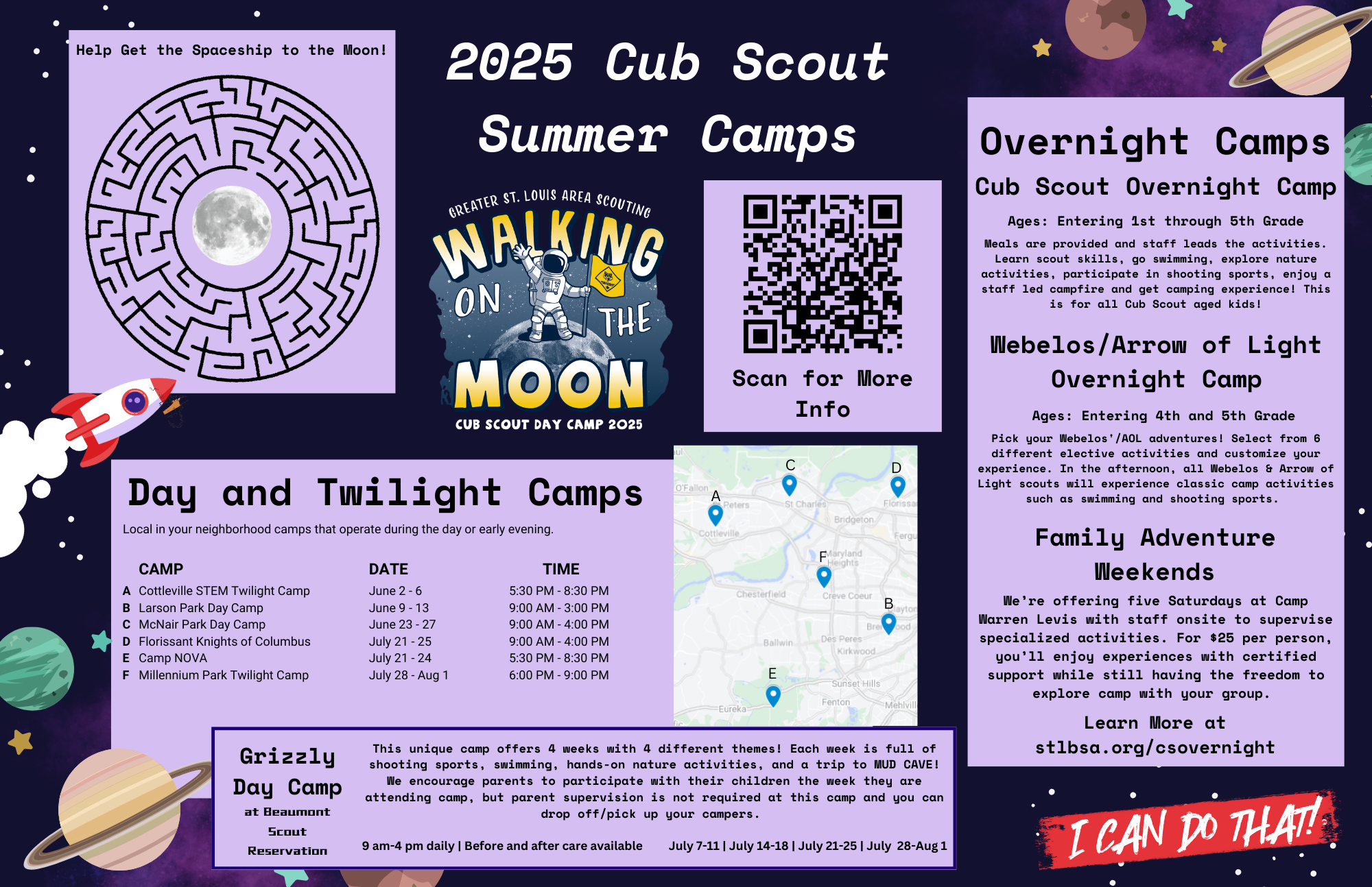 Cub Scout Camping Marketing Resources | Greater St. Louis Area Scouting