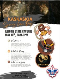 Kaskaskia Spring Cave Day 2025 flyer
