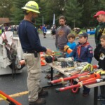 scouts learning about mechanics photo