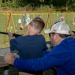 scouts shooting rifle photo