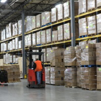 community packing warehouse photo