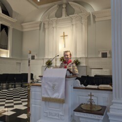 Scouts read sacred texts
