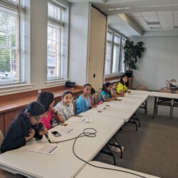 Scouts read sacred texts