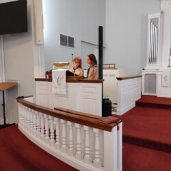 Scouts read sacred texts